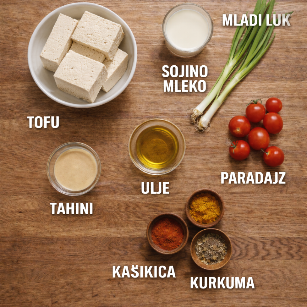 sastojci za vege kajganu